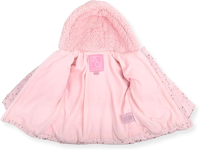 Arctic Quest Little Girls Bib Snow Pants and Ski Jacket Water-Resistant Snowsuit - Image 4