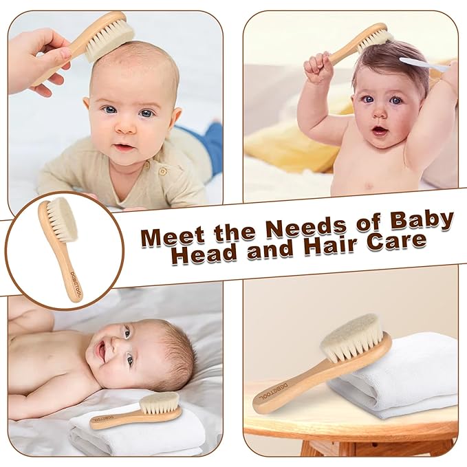 Baby Hair Brush, 2 Packs - Image 5