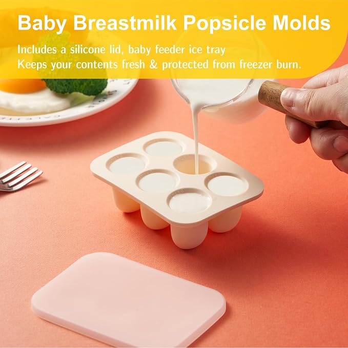 Baby Fruit Food Feeder with Popsicle Mold, Cute Teething Toys Silicone Teethers - Image 5