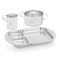Children's Premium Stainless Steel Dinnerware Set |1 Bowl by Kiddobloomchildrensproductstoinspirehope