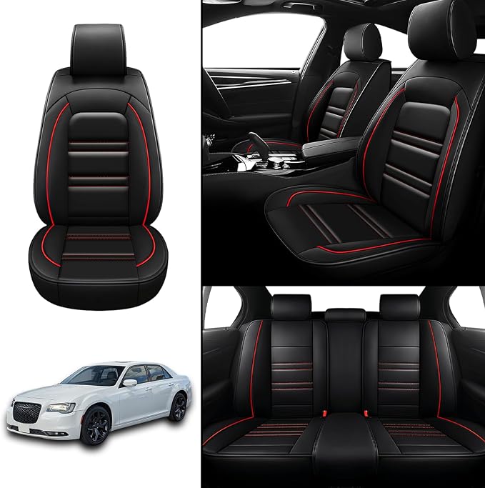 Seat Covers for Chrysler Car 300 2005-2023 | 5-Seats Leather Seat Covers - Image 2