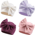 Bamery Newborn Baby Girl Hat Cotton Baby Bow Beanie Preemie Hats Spring Infant by Bamery