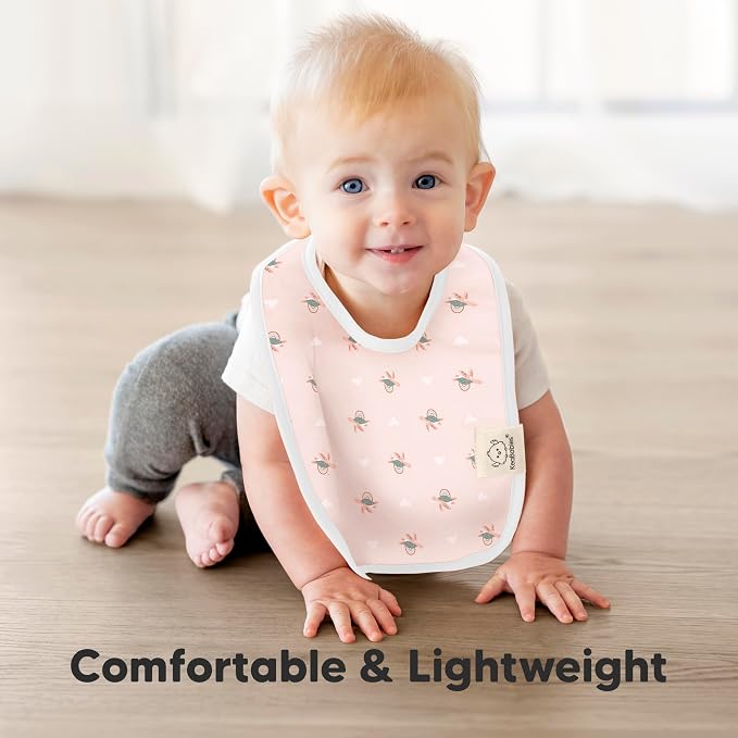 KeaBabies 8-Pack Organic Baby Bibs - Image 5