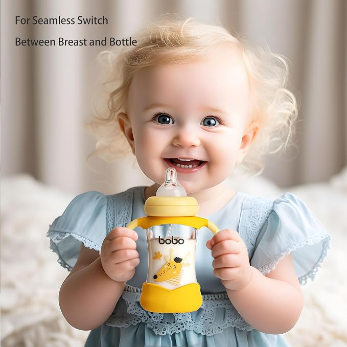 YOHKOH Natural Glass Baby Bottle - Image 2