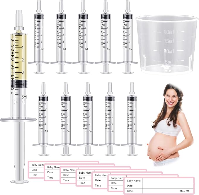 Trelaco Colostrum Collector Kit Include Sterile Sealed Breast Milk Syringes by TrelaCo