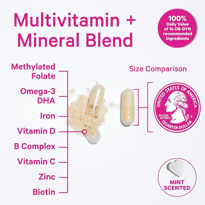Pink Stork Total Prenatal Vitamins - Image 2
