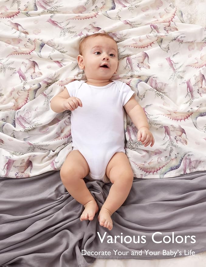 Momcozy Muslin Swaddle Blankets, Ultra Soft Neutral Registry Essentials - Image 5