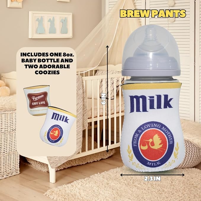 American Beer Themed Coozies for Baby Bottles - Image 2