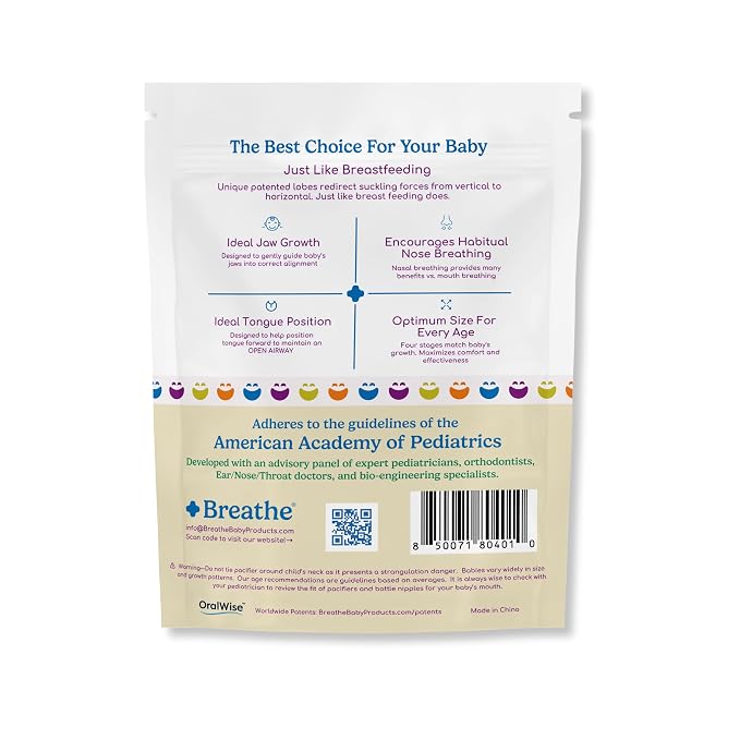 Breathe Baby Pacifier – Patented Design - Image 7