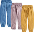 Toddler Boys Pants 3 Pack Soft Cotton Long Bloomers Kids Summer Fall Boy Casual by WATOCHE