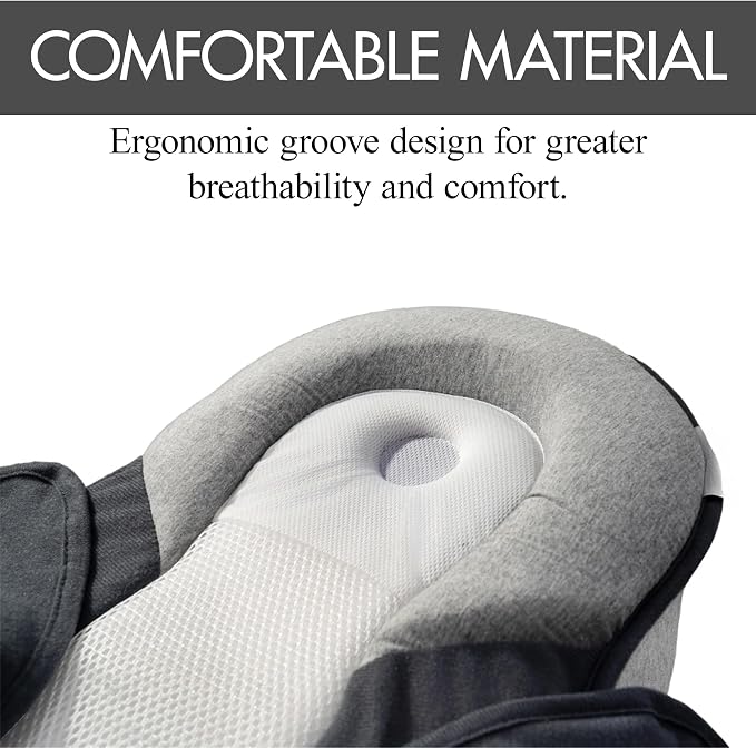 Baby Lounger Pillow, Rest Nest Bassinet Snuggle wih Safety Strap Breastfeeding - Image 3