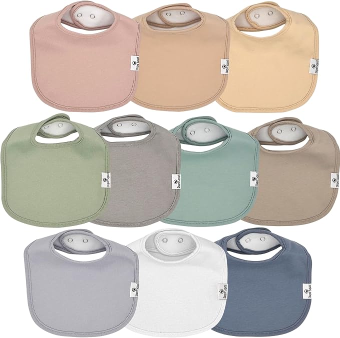 DiaperSquad's Baby Bibs for Drooling and Teething, Bibs for Boys, Baby Girl by DiaperSquad