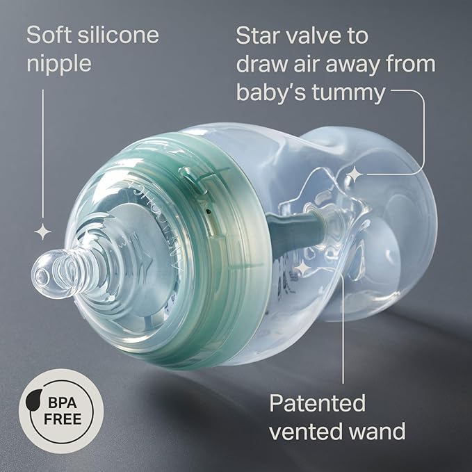 Tommee Tippee Advanced Anti-Colic 14 Piece Baby Bottle, Travel Bottle Warmer & - Image 4