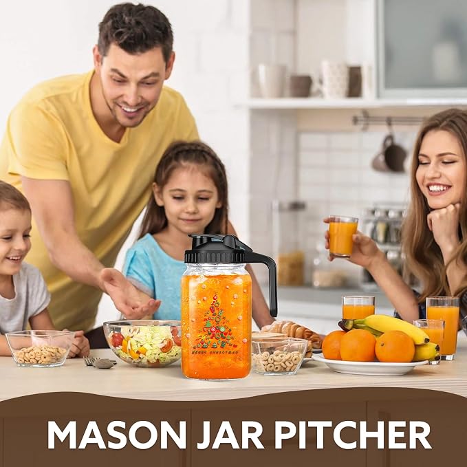 Breast Milk Pitcher, Mason Jar Pitcher - Image 6
