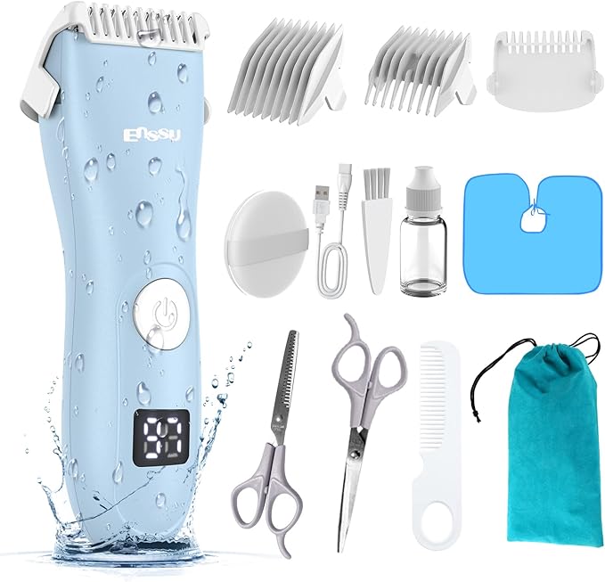 Baby Hair Clippers, Professional Quiet Hair Trimmer by Favrison