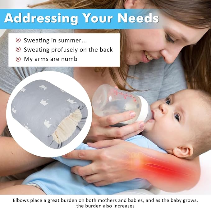 Nursing Arm Pillows for Breastfeeding, Baby Feeding Arm Pillow Portable and - Image 6