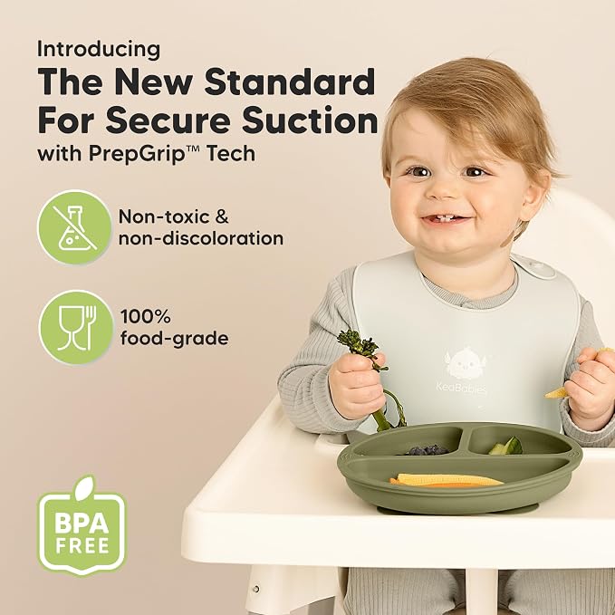 KeaBabies Suction Plates for Baby, Toddler - Image 2