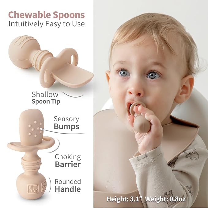 SAMiGO Silicone Baby Feeding Set, Baby Led Weaning Supplies, Suction Bowl Plate - Image 5
