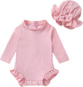 YOUNGER TREE Infant Baby Girls Swimsuit Long Sleeve Swimsuits One Piece by YOUNGERTREE