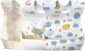 30/60pcs Baby Disposable Bibs-Individually Packaged, Leak Proof and Convenient by AIQIAOXIN