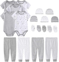 Kiddiezoom Newborn Baby Girl Boy Clothes Baby Outfits Pants Bodysuits Gifts Set by Kiddiezoom
