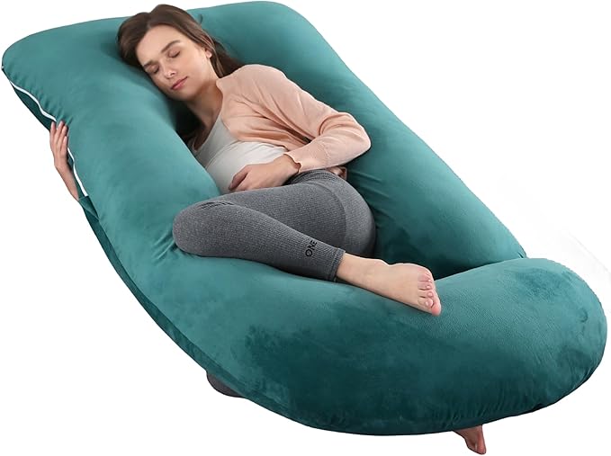 Pregnancy Pillow, Full Body Maternity Pillow 57 inch, by Unknown