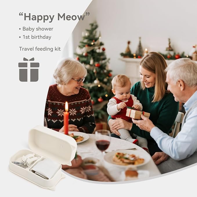 Portable Baby Plates with Suction, Non-Slip Dishwasher Safe Plates & Utensils - Image 6