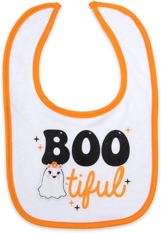 Baby Bib, Booties & Headwear Gift Set – 3 Piece Outfit - Image 4