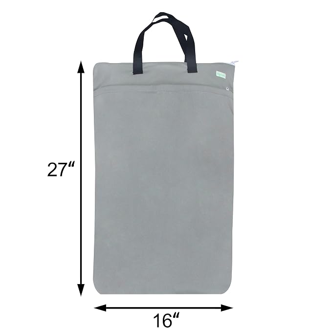 wegreeco Reusable Hanging Wet Dry Cloth Diaper Bag - Image 2