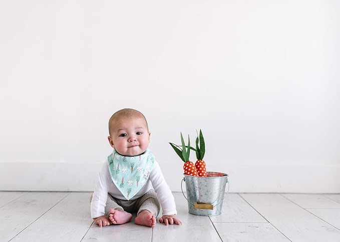Copper Pearl Baby Bandana Drool Bibs - Image 6