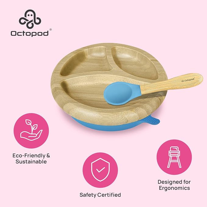 Abiie Octopod Bamboo Dish - Image 3