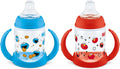 NUK Learner Cup, Sesame Street, Elmo and Cookie Monster – Soft Spout, Easy-Grip by NUK