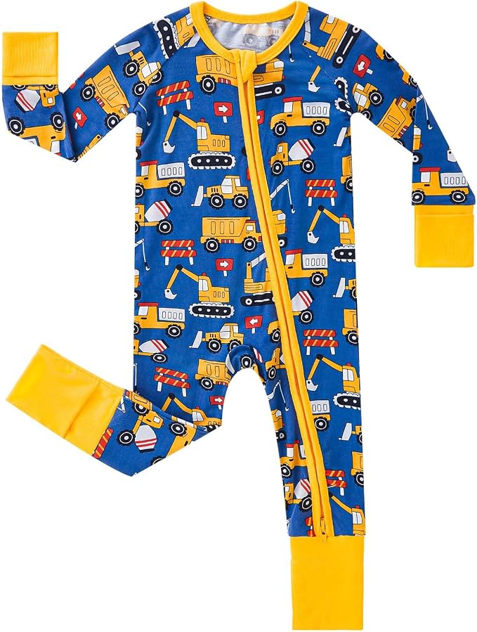 pureborn Baby Infant Boys Girls Sleeper Snug Fit Viscose from Bamboo Pajamas by pureborn