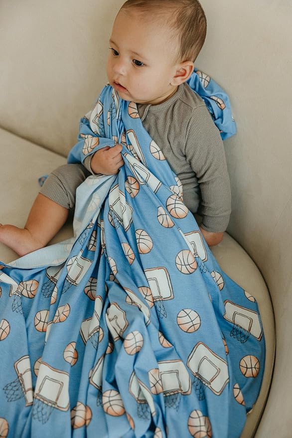 Copper Pearl Baby Swaddle Blanket - Image 6