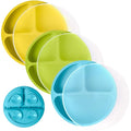 WeeSprout Suction Plates with Lids by WeeSprout
