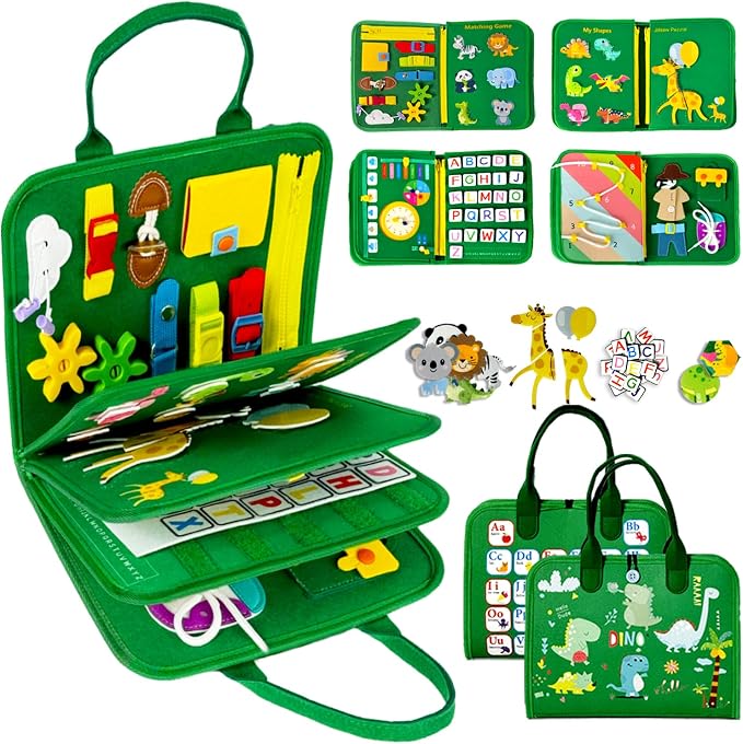Qizfun Busy Board Montessori Toy by Qizfun