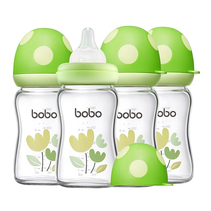 YOHKOH Natural Glass Baby Bottle by Home