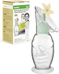 haakaa Manual Breast Pump with Flower Stopper Set, Gen.2 Silicone Hand Pump by haakaa