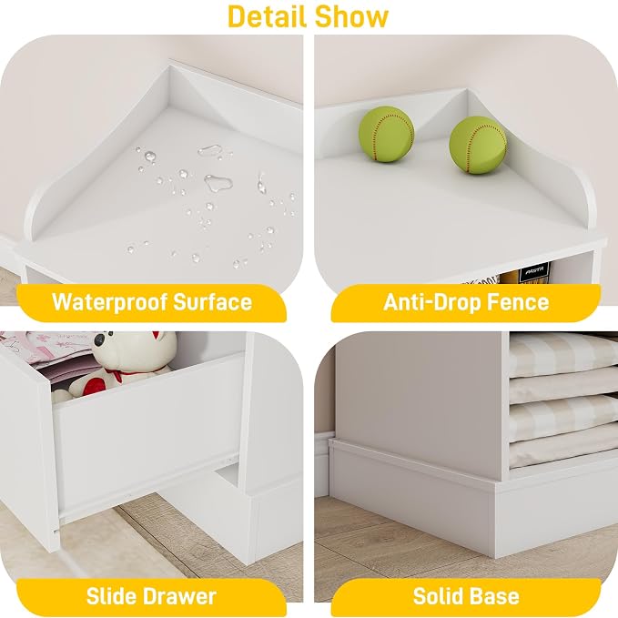 Vabches Kids Dresser Cabinet - Image 5