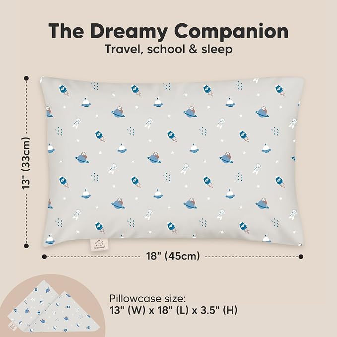 Toddler Pillow with Pillowcase - Image 3