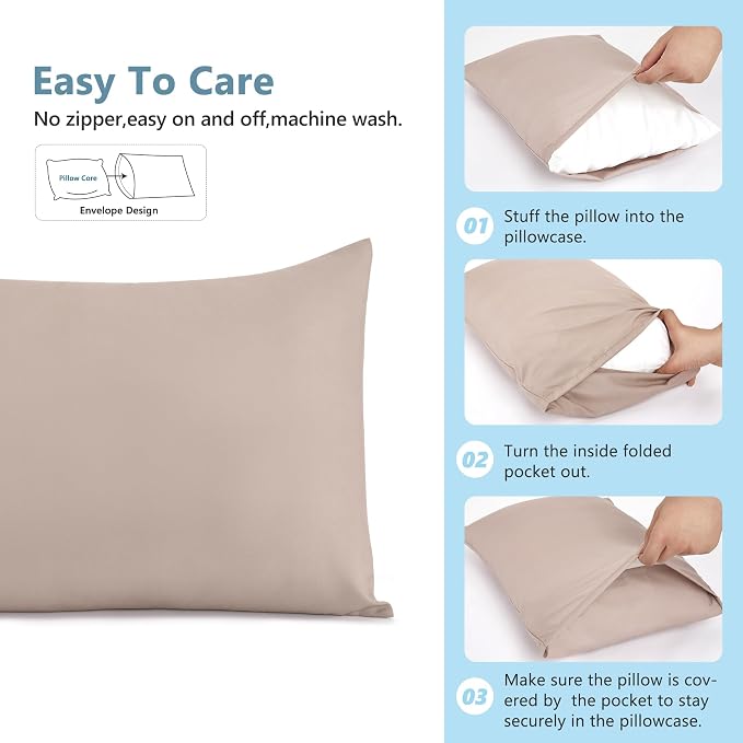 TILLYOU Toddler Pillowcase 2 Pack - Image 5