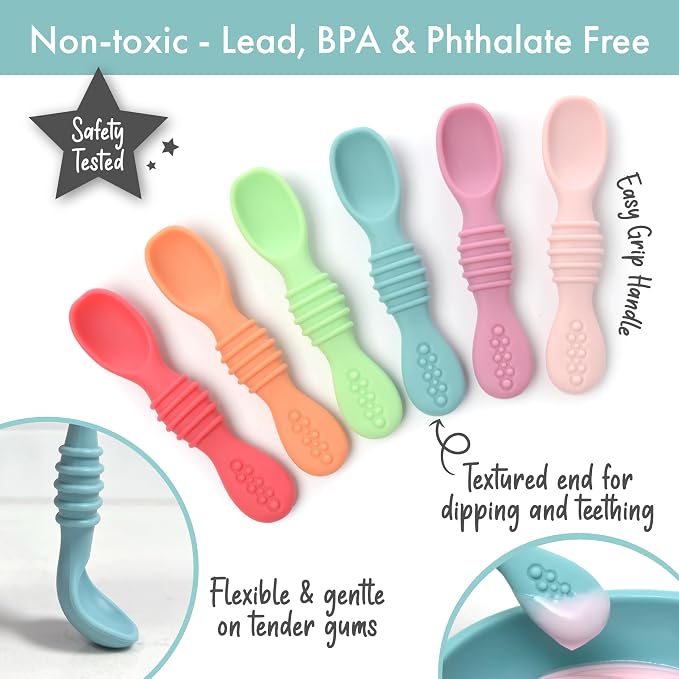 PrimaStella Silicone Chew Spoon Set - Image 2