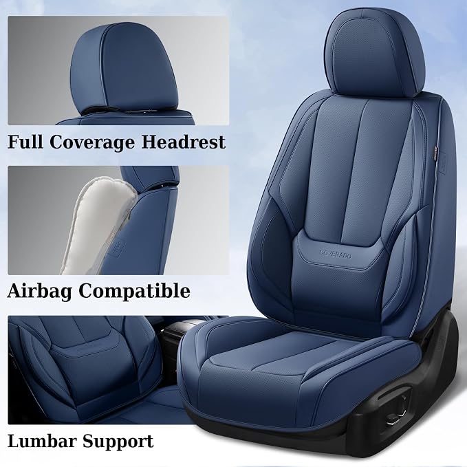 Coverado Seat Covers, Car Seat Covers Front Seats, Car Seat Cover, Car Seat - Image 3