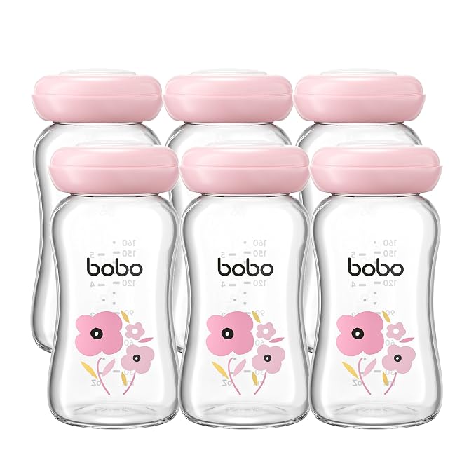 YOHKOH Glass Breast Milk Storage Bottles by Home