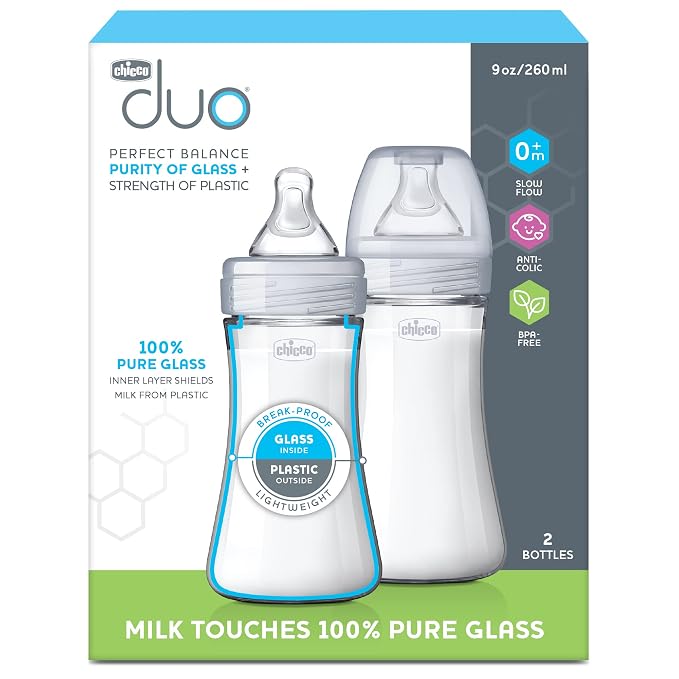 Chicco Duo 9oz. Hybrid Baby Bottle - Image 2