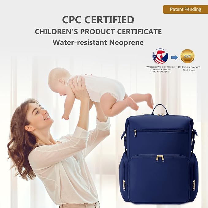 CEI-CEI Neoprene Diaper Bag Backpack - Image 8