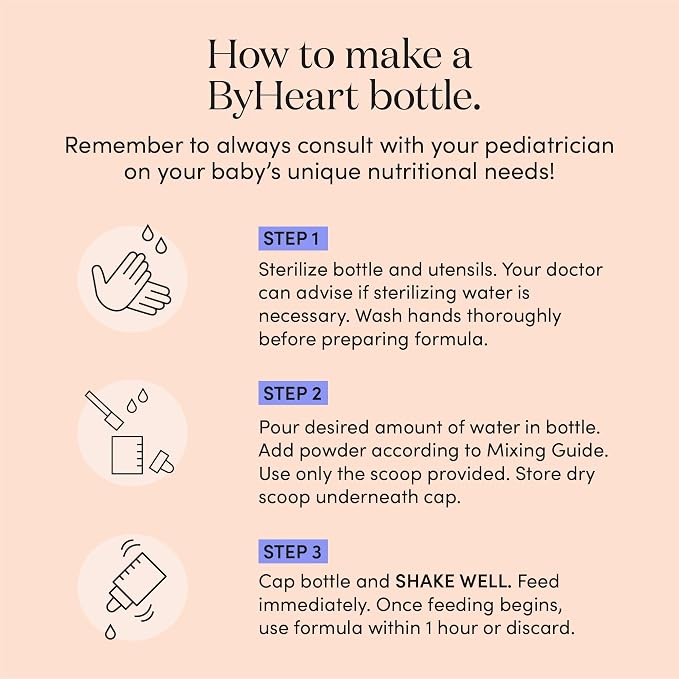ByHeart Infant Formula Powder for Infants 0-12 Months, Made - Image 6