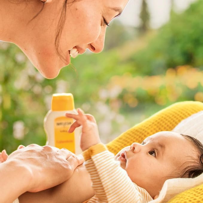 Weleda Baby Calendula Comforting Body Lotion, Plant Rich Moisturizer - Image 4