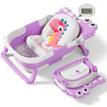 Collapsible Baby Bathtub for Newborn, Foldable Baby Bath Tub by Tavlshero