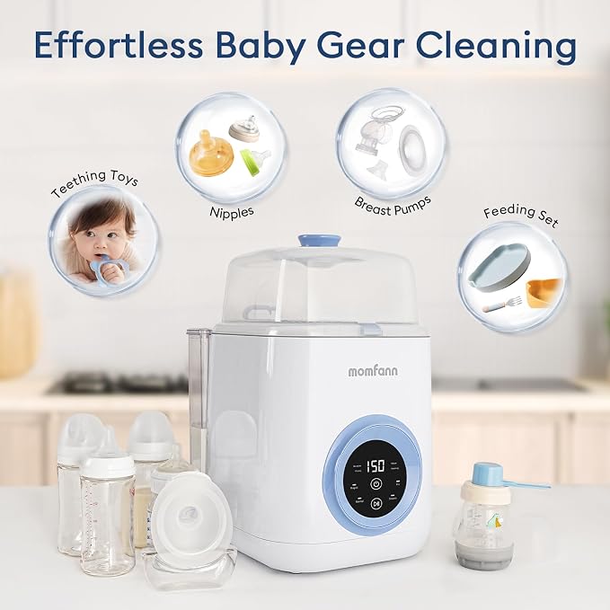 Baby Bottle Washer-19 Min Rapid Wash, Sterilizer and Dryer, All-in-One Cleaner - Image 4